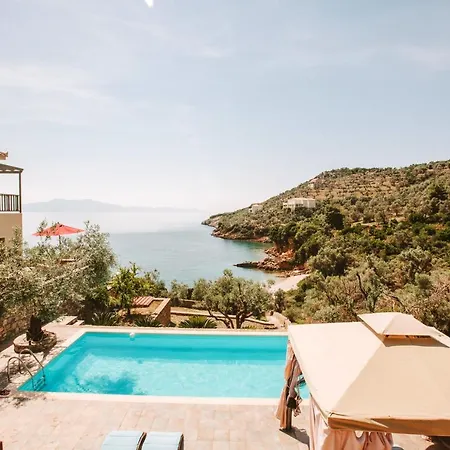 Villa 3 Bedrooms Villa With Sea View Private Pool And Jacuzzi At Megali Ammos Megali Ammos (Alonissos)