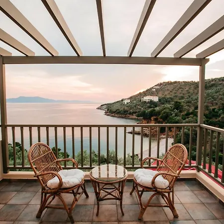 Villa 3 Bedrooms Villa With Sea View Private Pool And Jacuzzi At Megali Ammos *